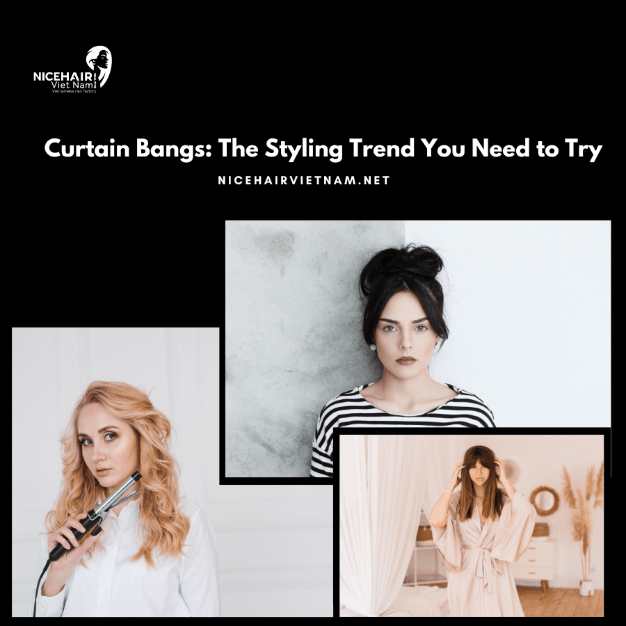 Curtain bangs The styling trend you need to try