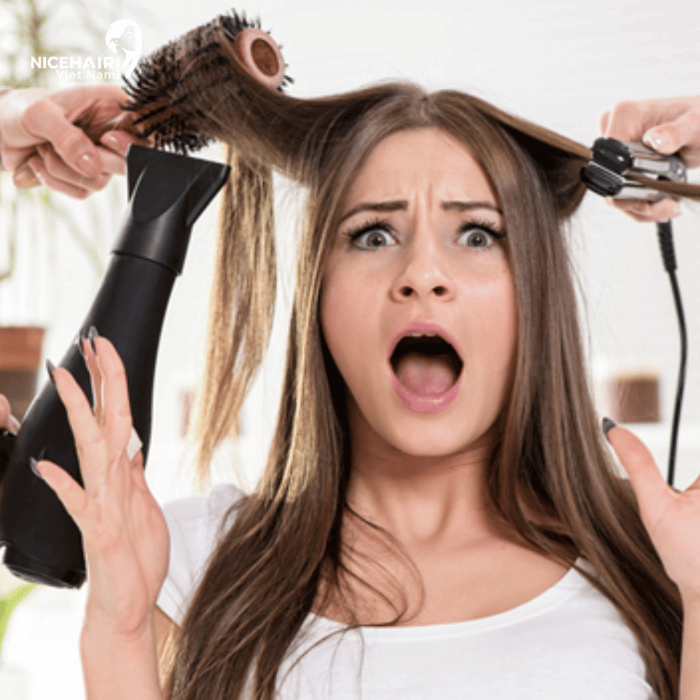 Limit the use of hair services, such as chemical hair dyeing and chemical hair straightening