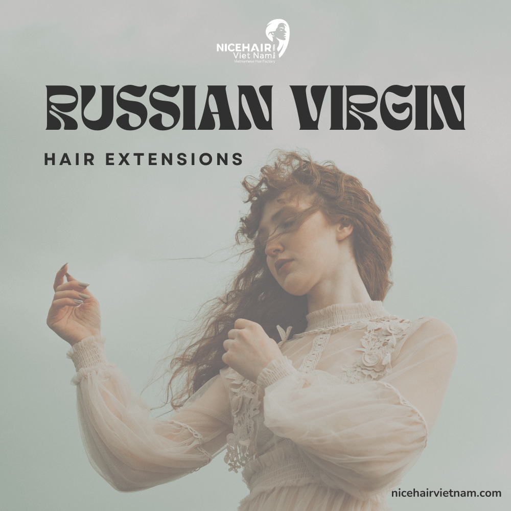 Russian virgin hair extension