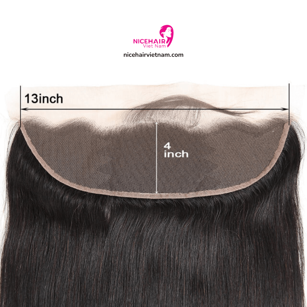 Standard size of ear to ear lace frontal closure